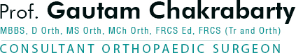 prof. Gautam Chakrabarty - Consultant Orthopaedic Surgeon